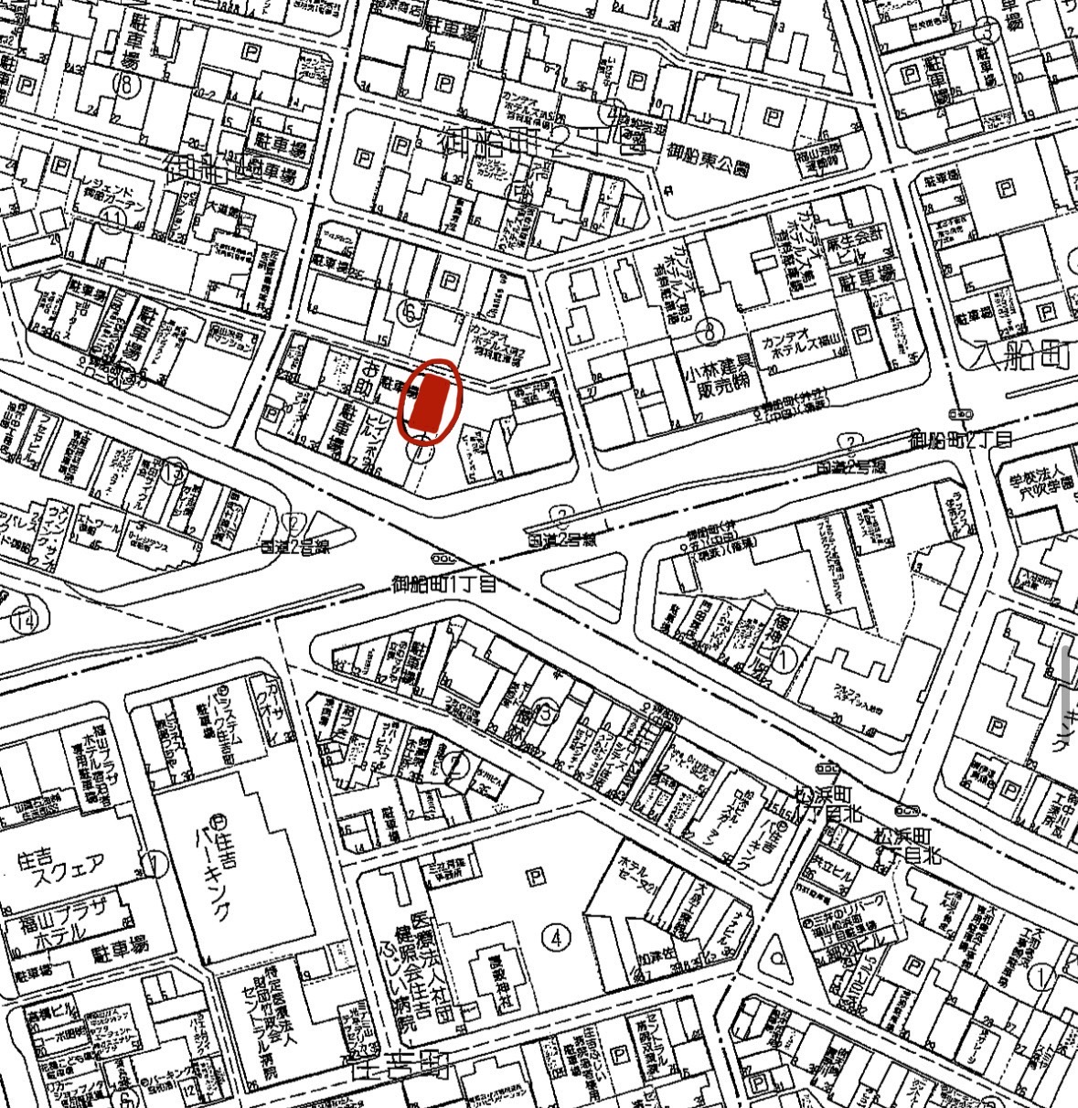 収益物件　広島県福山市御船町二丁目